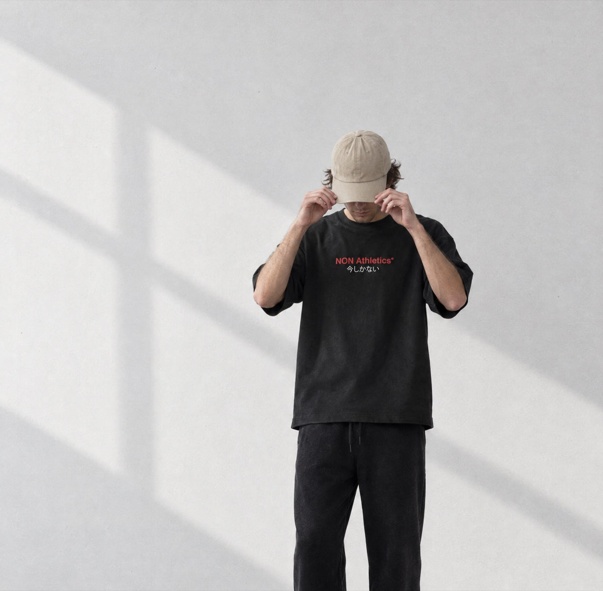 NON Crew Black – Rückenprint in Lower Manhattan
